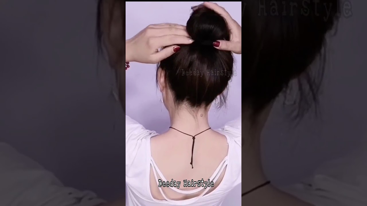 เทคนิคการทำผม“ทรงผมดังโงะ”สวยแบบง่ายๆ ในเวลาเร่งรีบ ทรงผมผู้หญิง เทรนด์ทรงผมผู้หญิง Deeday hairstyle