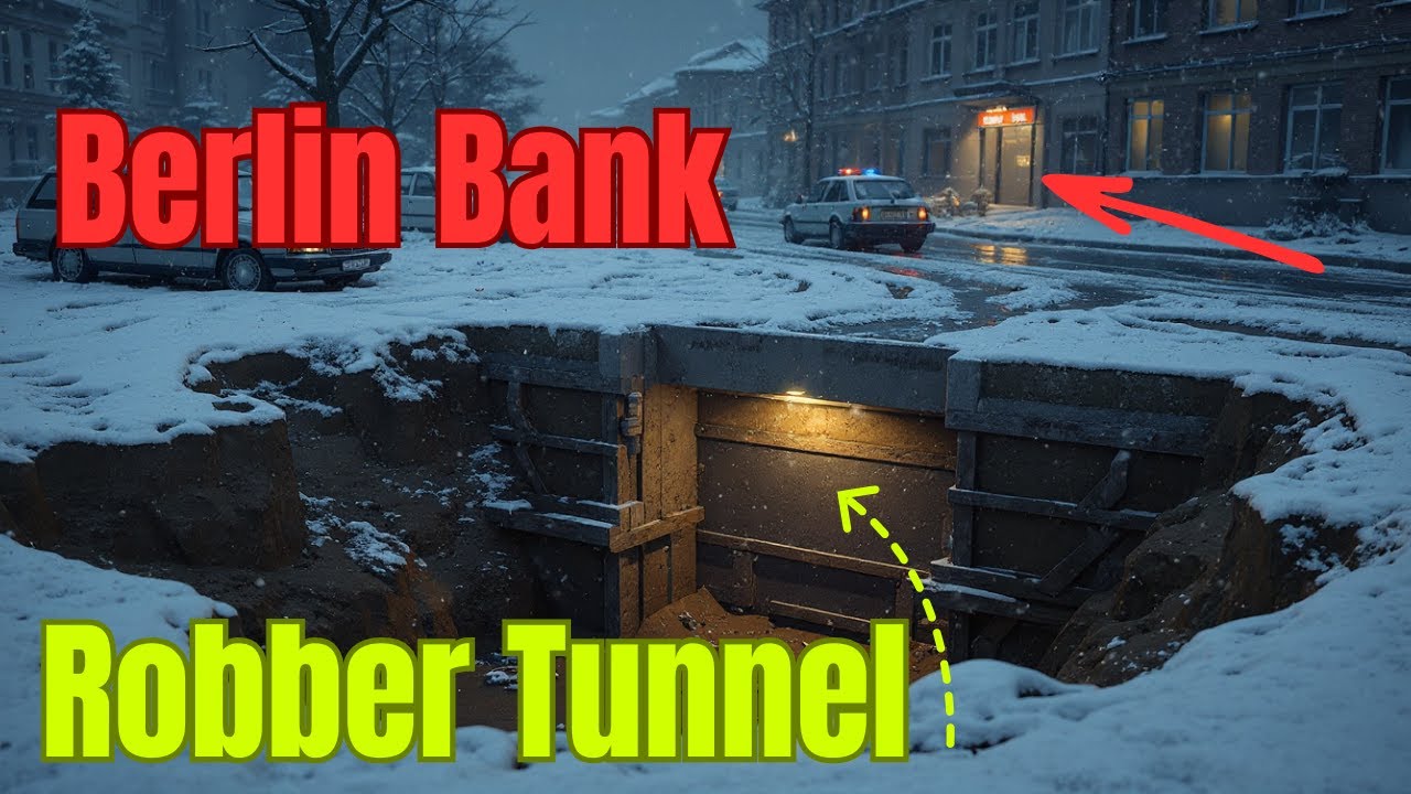 Berlin Tunnel Bank Heist: The True Story of Germany’s Most Daring Robbery