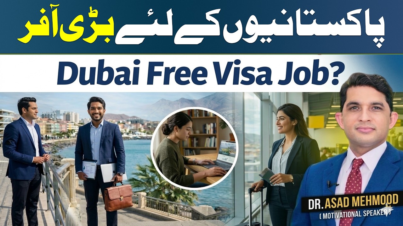 These Dubai Companies Give FREE VISA When You Get Hired | Travel With Asad