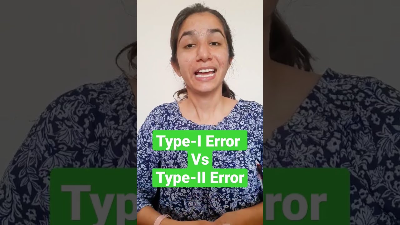 Type-I Error vs Type-2 Error | Null Hypothesis | Ravina #shorts #inculcatelearning #ugcneteducation