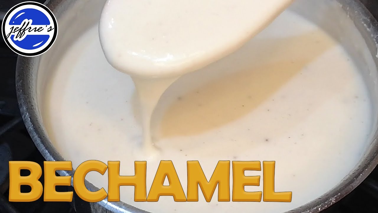 Como hacer BECHAMEL F&aacute;cil r&aacute;pida y SIN GRUMOS