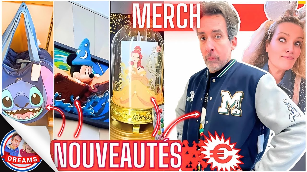 MERCH NOUVEAUTÉS AVEC CHRIS À DISNEYLAND PARIS: SON AVIS NOUVELLES BOUTIQUES