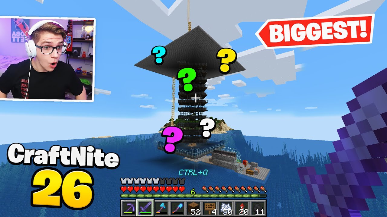 CraftNite: #26 - My BIGGEST Automatic Farm Yet... (so amazing)