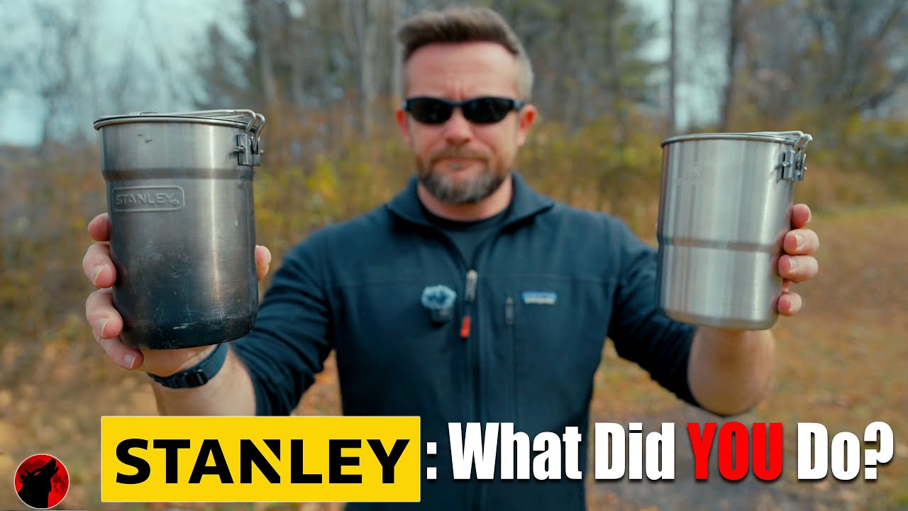 Классика стала хуже? Набор из 4 предметов: Stanley Wildfare Go 2 Cup