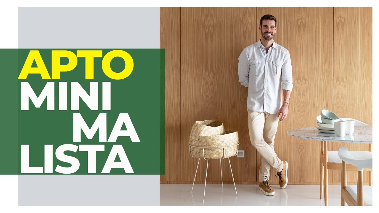 APARTAMENTO MINIMALISTA BRANCO COM MADEIRA E TONS TERROSOS - COM DICAS DO PROJETO DE ARQUITETURA