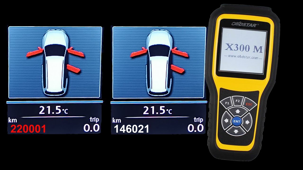 Passat B6 B7 CC change mileage on cluster (dashboard) tacho ObdStar X300M