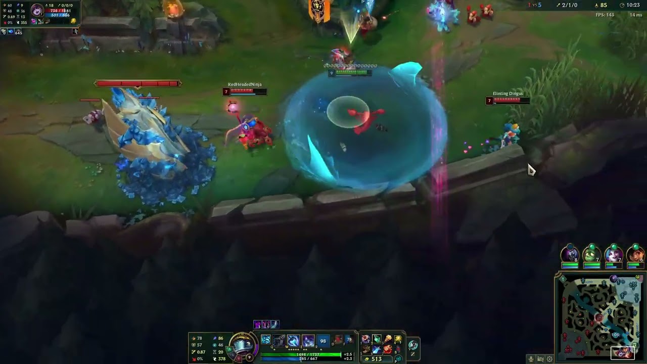 G2 Fizz vs Mel Loss KDA 5/8/2 3/11/26