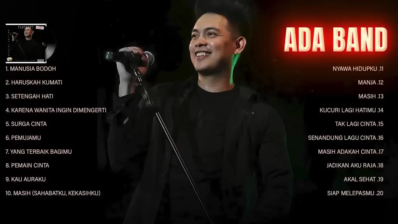 Ada Band Full Album + Lirik ~ Koleksi Lagu Terbaik Ada Band ~ Lagu Terpopuler Sepanjang Masa