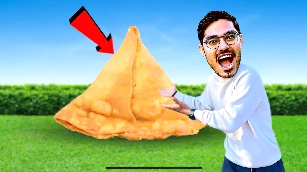 We Made Biggest Samosa Ever! सबसे बड़ा समोसा😋   WOW