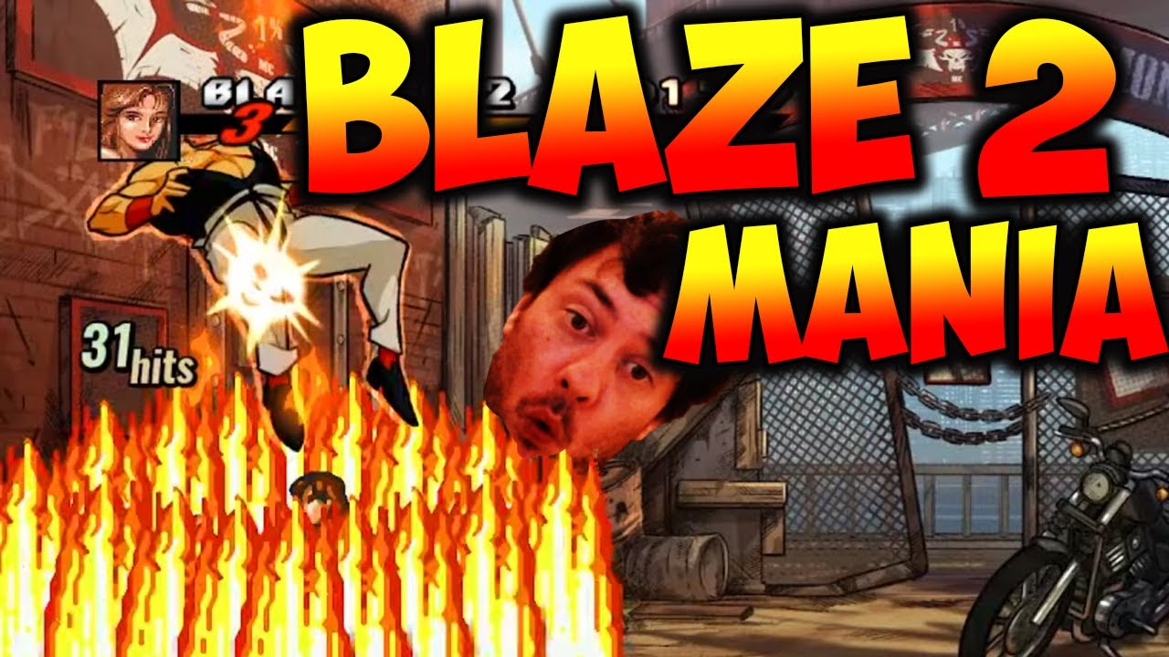 Streets of Rage 4 DLC BLAZE 2 MANIA PLAYTHROUGH