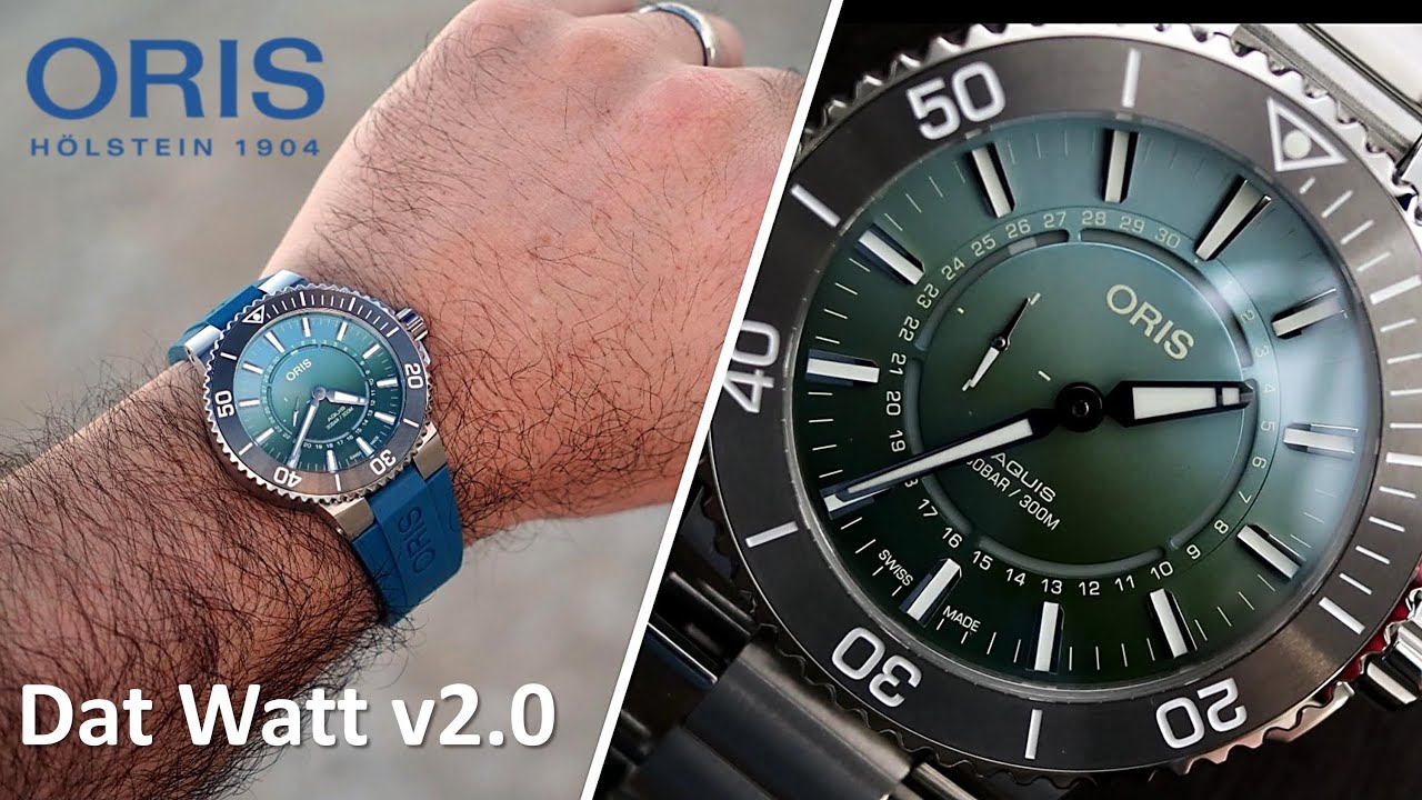 ORIS Aquis That Watt (v2.0) Limited Edition &mdash; Потрясающие океанские вибрации