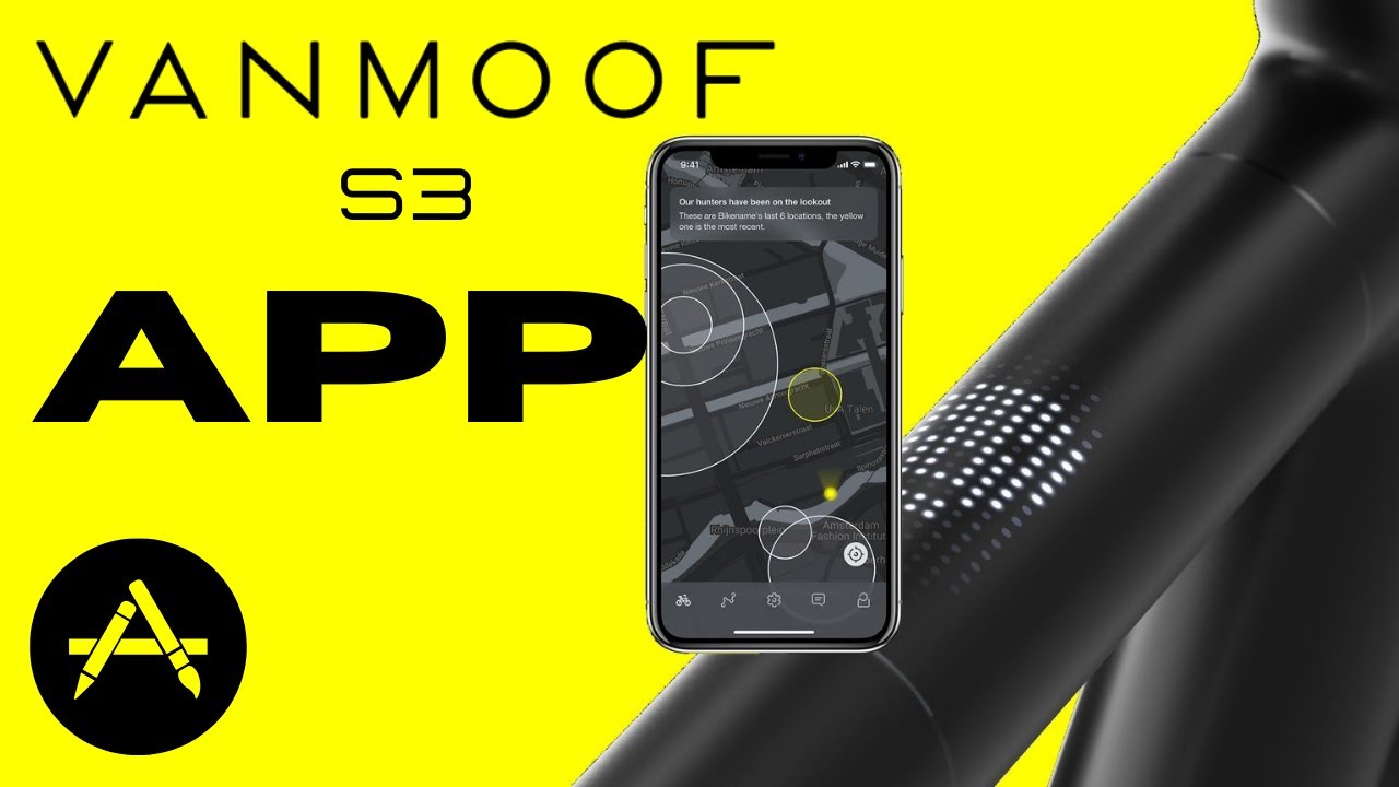 VANMOOF S3: Alle Funktionen der App im &Uuml;berblick
