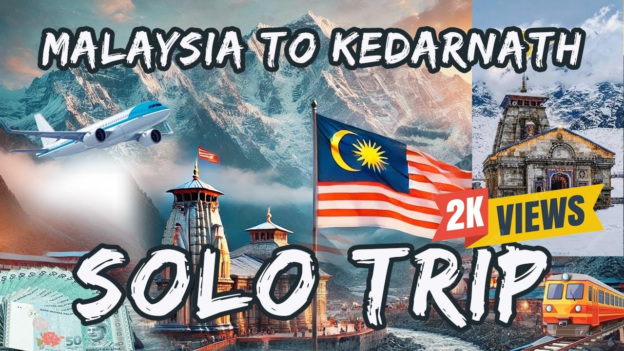 Kedarnath Yatra Tamil 2024 | Malaysia to Kedarnath Full Guide | Kedarnath Itinerary Tamil|2000 Views