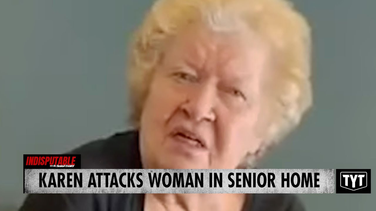 Senior Home Karen Attacks Woman