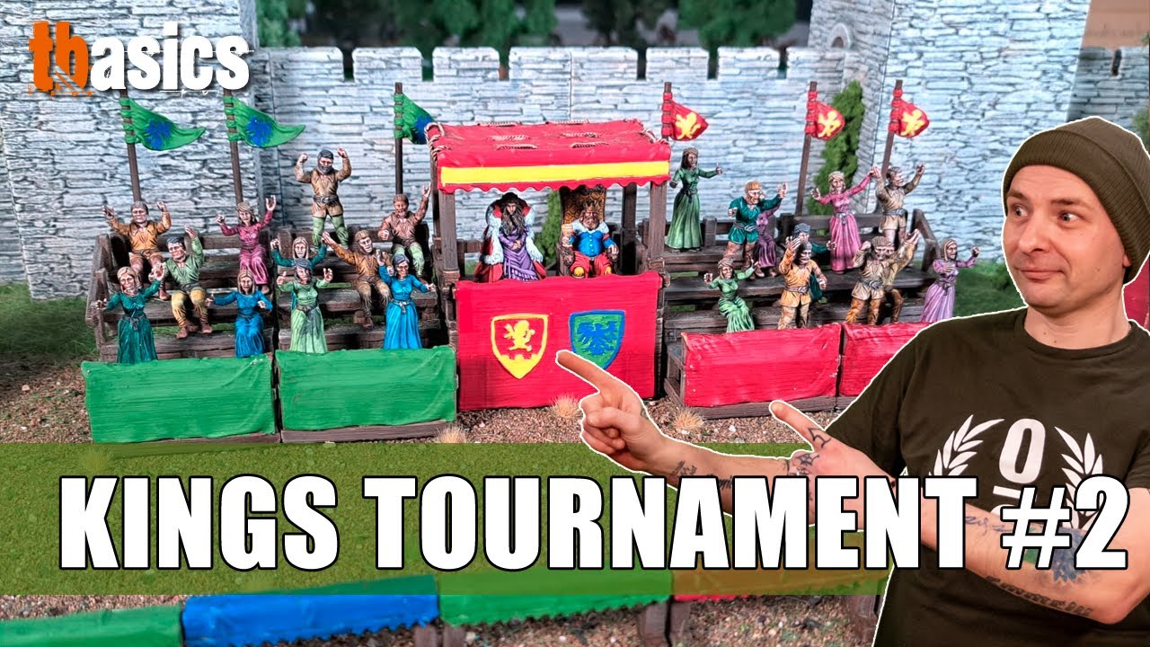 Mittelalter Ritterturnier Arena Pt.2 für Barons War / Kings Tournament [TBasics]