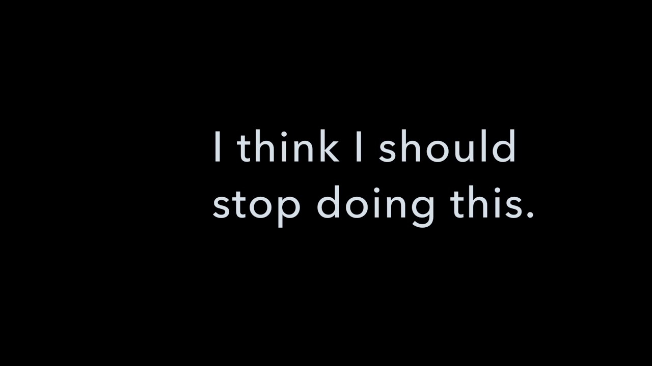 diary 2023 05 29 — I think I should stop doing this