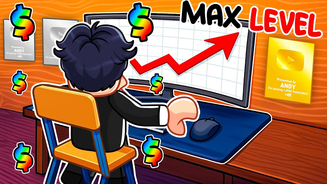 I Became A FAMOUS YOUTUBER In Roblox Content Creator Tycoon...