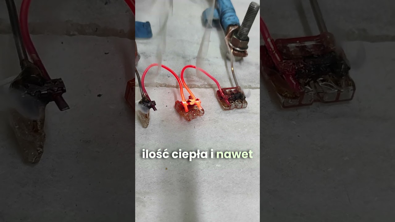 Kt&oacute;ra złączka wytrzyma najdłużej #wago #elektryk