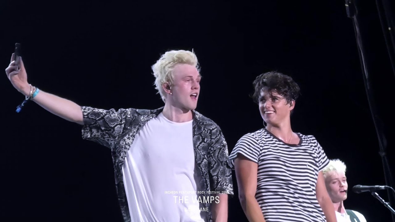 The Vamps - Risk It All @ Incheon Pentaport Rock Festival 2019, KOREA