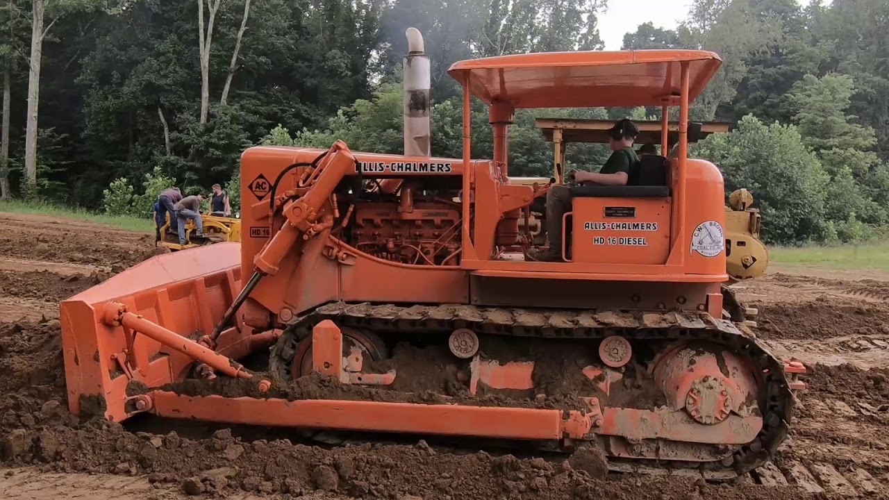Cat D8, AC HD 16, and Euclid TC-12 At National Pike Steam Show