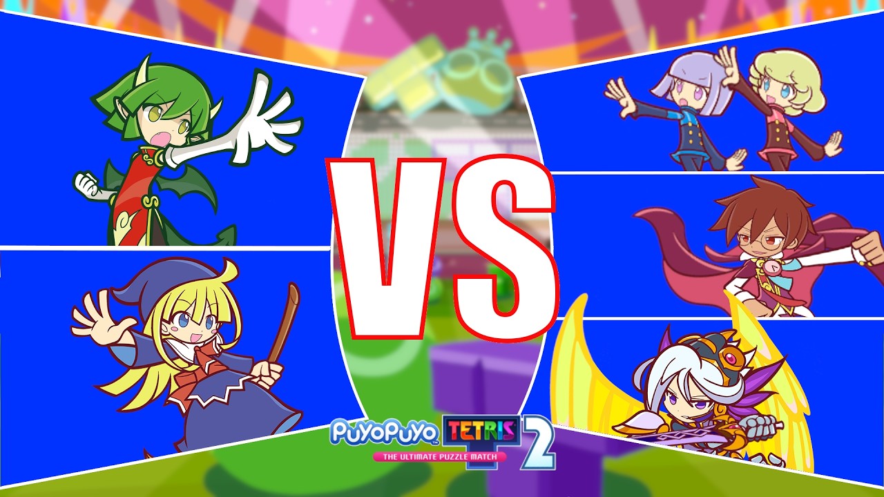 Un peu de fun en combats Raid (Puyo Puyo Tetris 2)