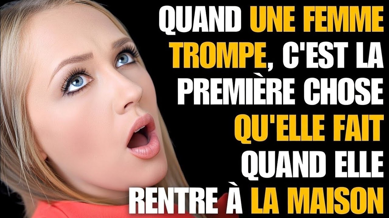 FEMMES INFIDELE LAISSE TOUJOURS CES 5 SIGNES