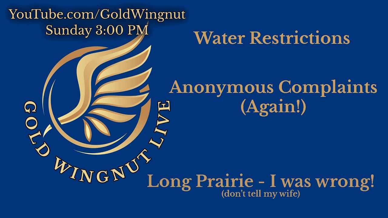 Gold Wingnut Live #103 2/15/2026 at 3:00 PM