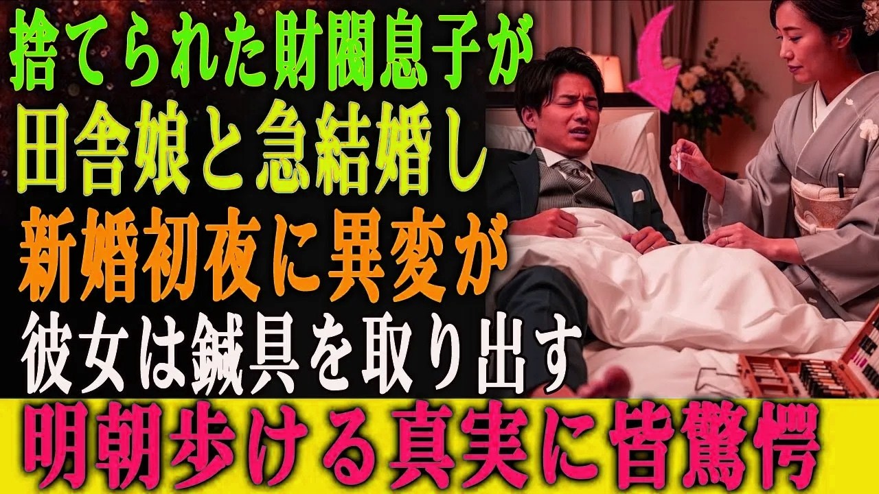 一族に捨てられ、障がいを抱える財閥息子は、田舎の娘と急ぎ結婚した。 新婚初夜、彼女は鍼具をそっと取り出し、微笑んで言った。 「明日の朝、あなたは歩けるわ」――その言葉の真実は、全員を凍りつかせた。