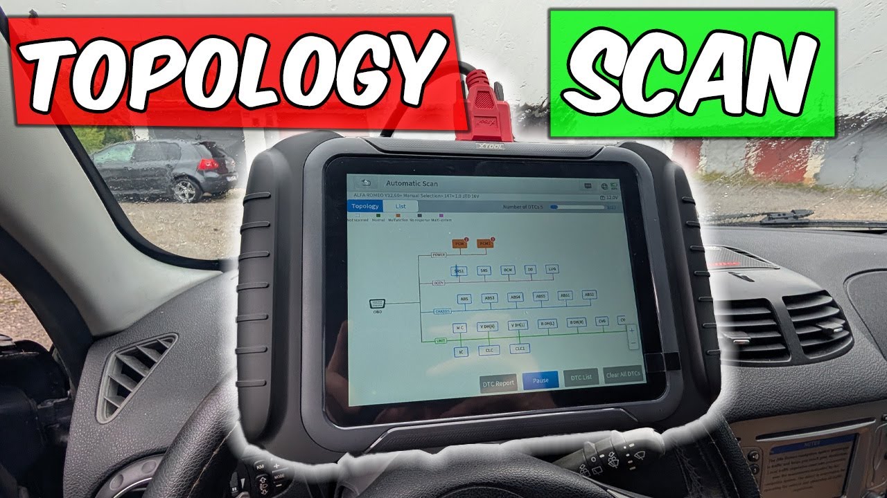 XTool D8S Review + Topology  scan | Mileage correction | 42 service functions | Wired OBD2 scanner