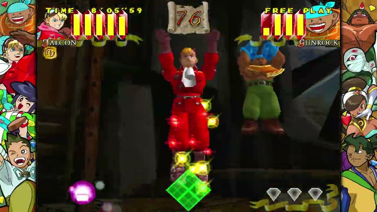 Power Stone - Falcon Playthrough