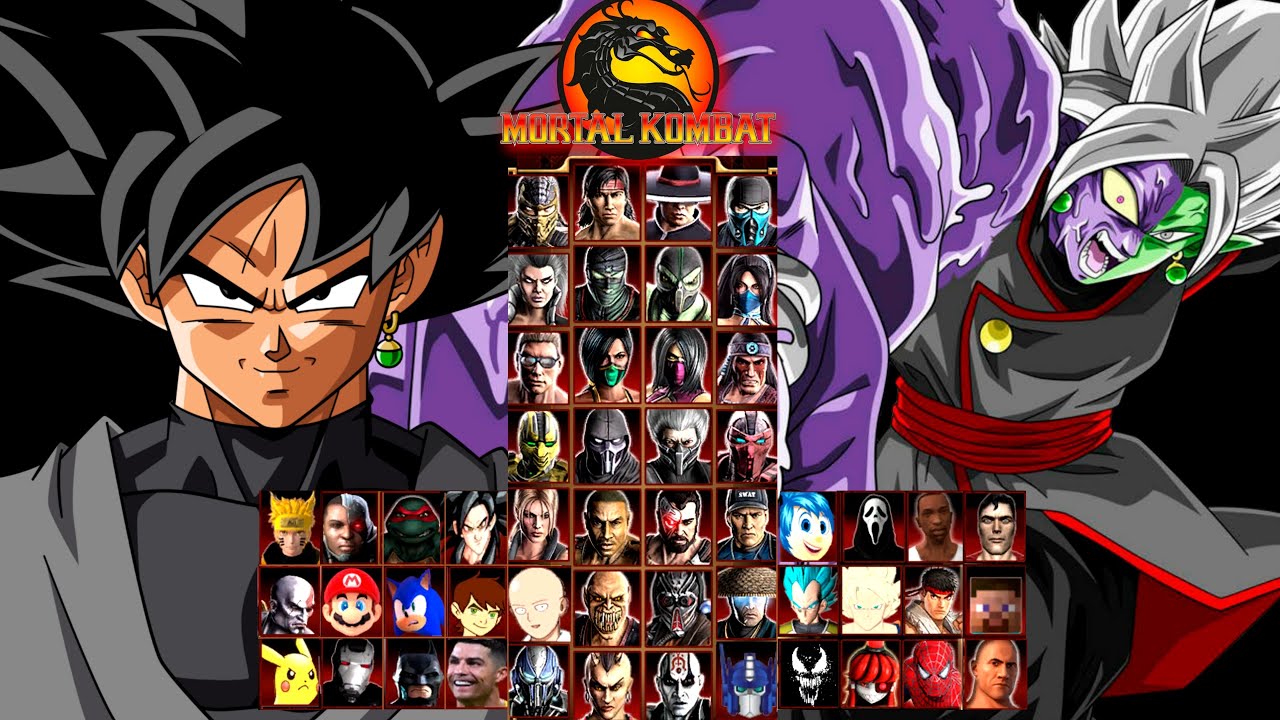 MORTAL KOMBAT 9 | GOKU BLACK ZAMASU | EXPERT ARCADE  LADDER | GAMEPLAY (4K60FPS)