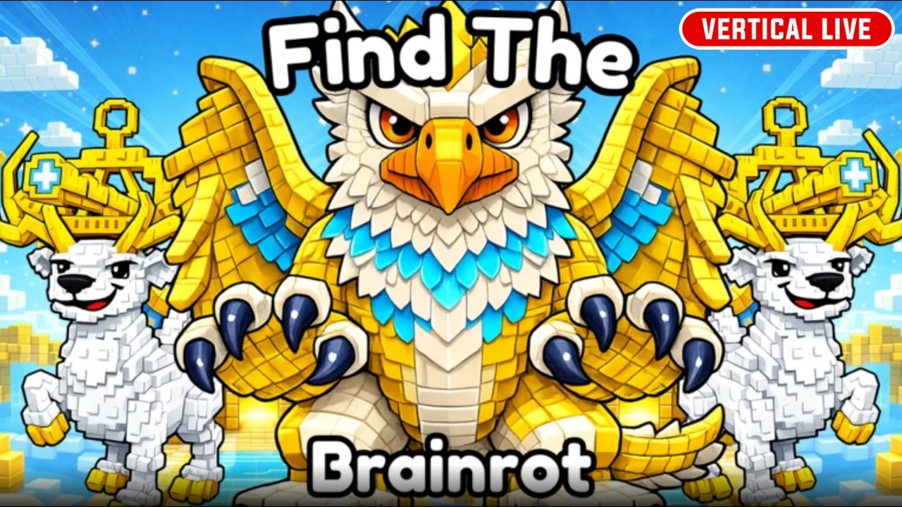 ADA BANYAK BRAINROT KEREN KAK😲di  Find The Brainrot Roblox Multiplayer #multiplayer #liveroblox