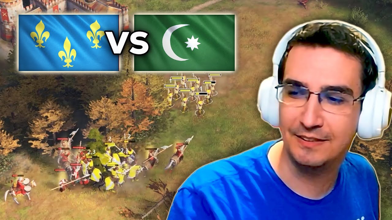 Beasty (French) vs PuppyPaw (Ottomans) Pro 1v1 in AOE4...