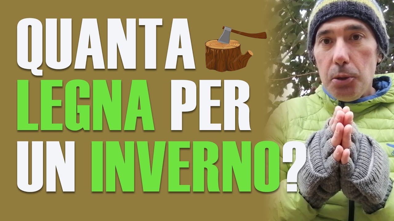 Quanta LEGNA ti serve per l'autosufficienza