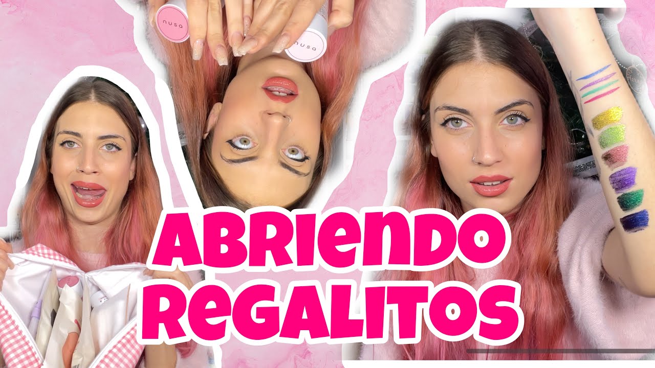ABRIENDO REGALITOS DE MARCAS - REVIEW O COMO QUIERAS LLAMARLO - NURIA ADRAOS MAKEUP