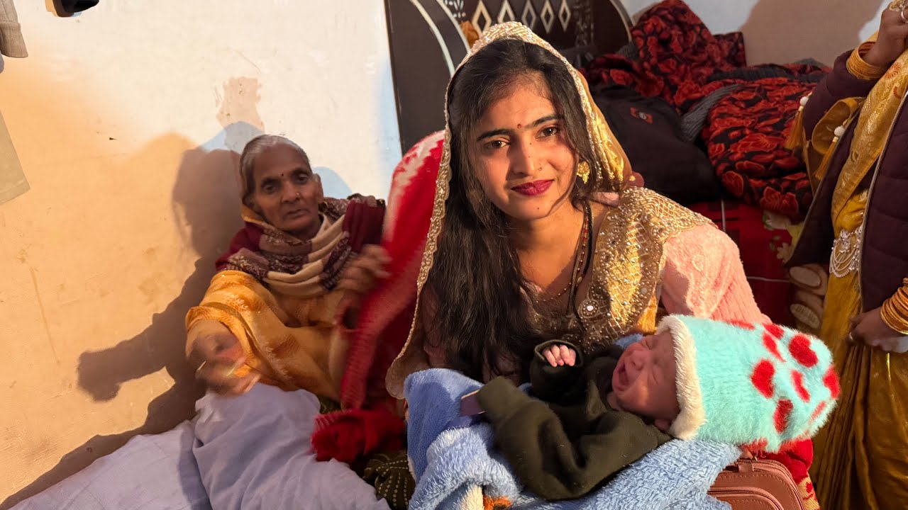 लड़का हुआ हम आये छठी की दावत 🥳 खाने  इसे कोन उड़ता पतंग 🪁 😁