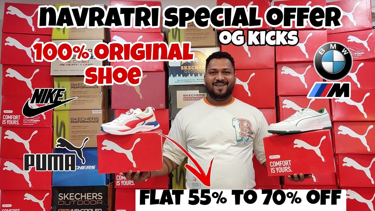 100% Orignal Shoes | Branded Shoe At ₹749 😱|Puma shoe | Flat 70% Off | Branded Shoe in Mumbai