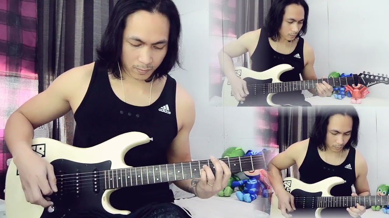 Prinsesa - The Teeth | Guitar cover with improvised solo and harmony | irig + bandlab mobile