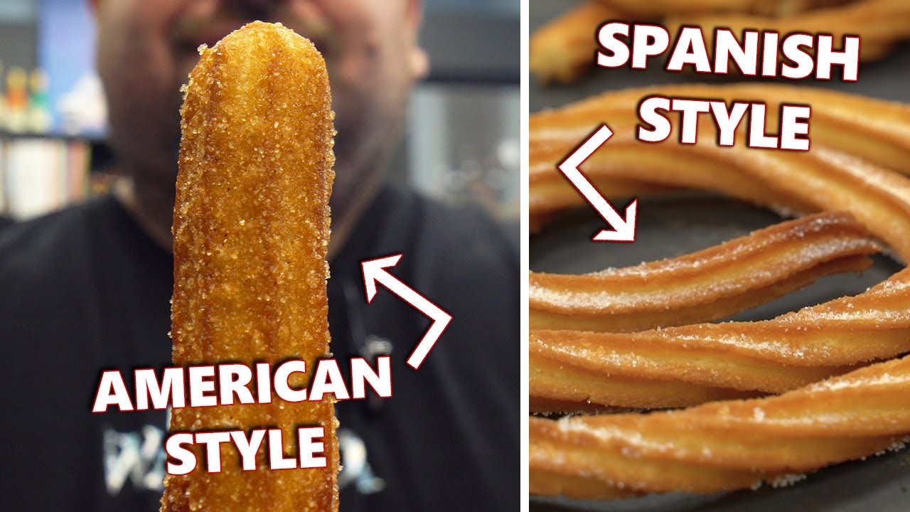 CHURROS americanos VS españoles | ¿Cuál es la mejor versión?