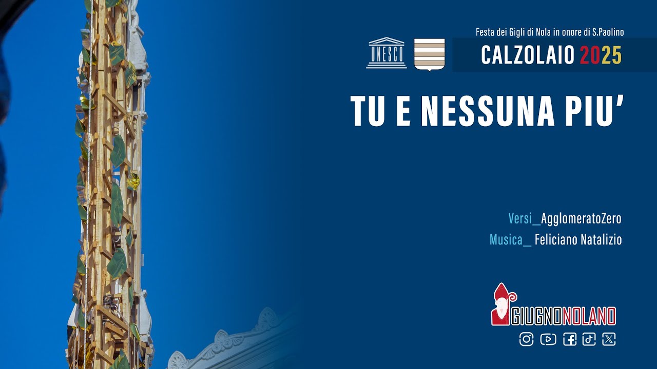 Tu e nessuna più | Calzolaio 2025 | CanzoniereNolano