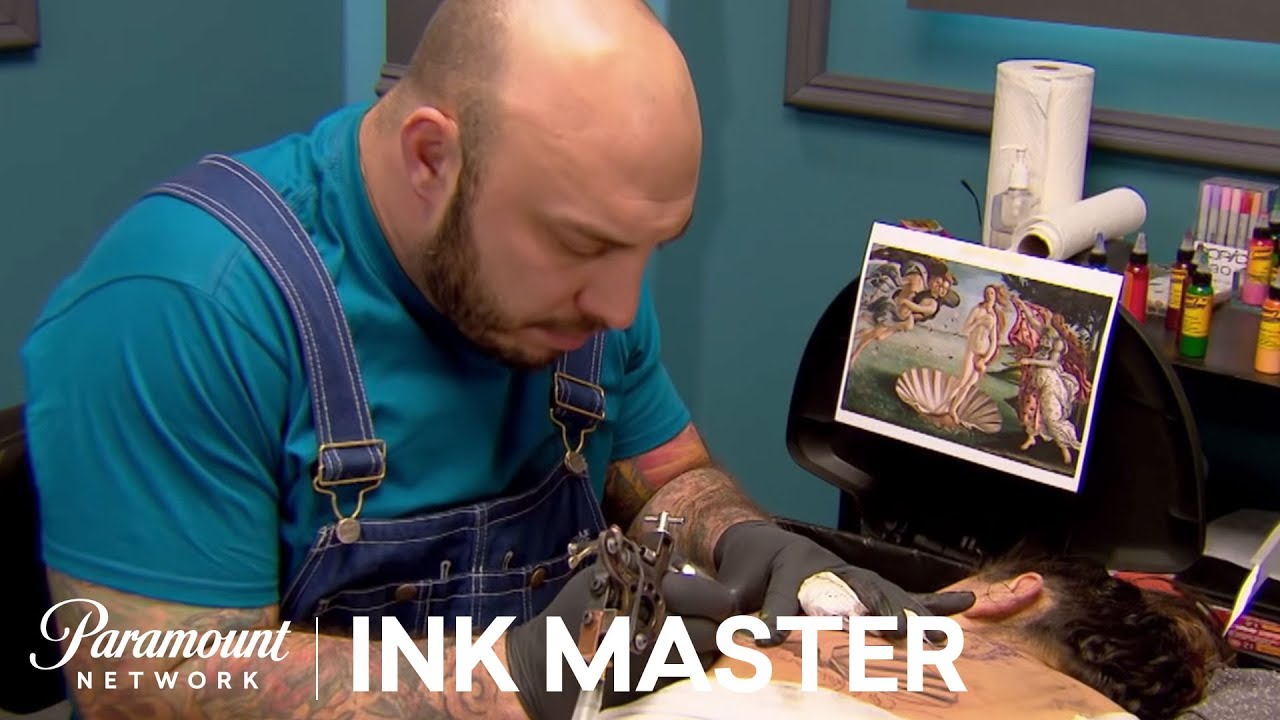 'Fine Art' Elimination Tattoo Part II | Master vs. Apprentice (Season 6)