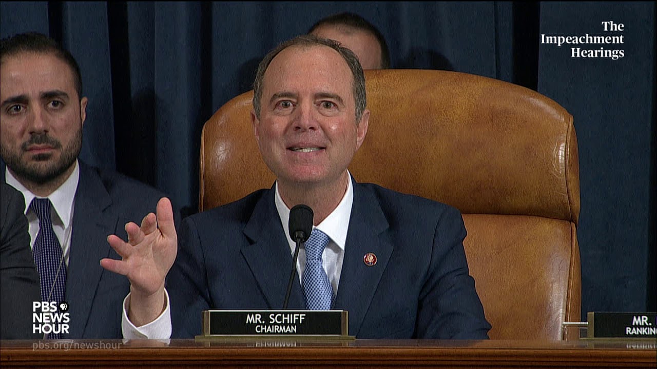 WATCH: Rep. Adam Schiff’s full closing statement in Hill and Holmes hearing | First impeachment