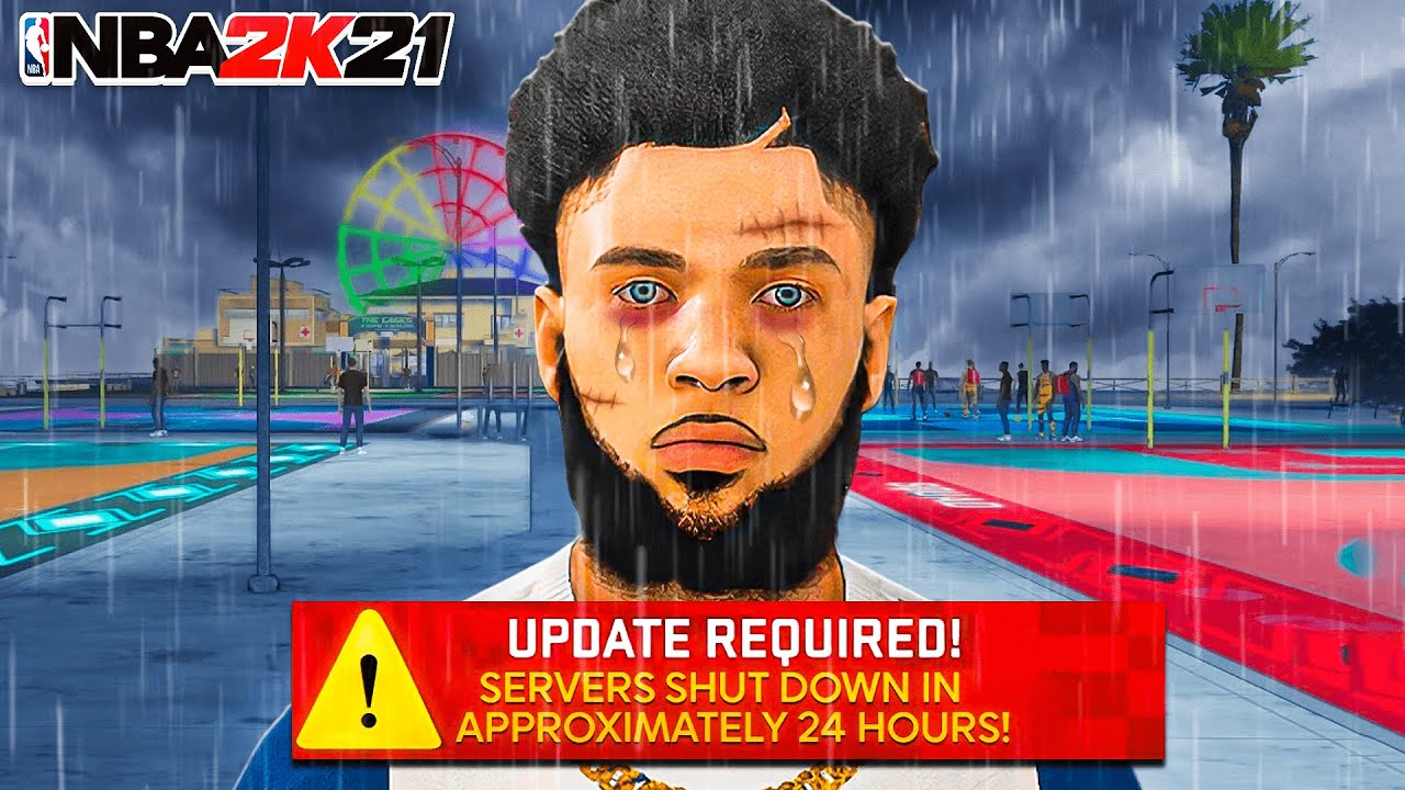 I Went Back to NBA 2K21 For The Last Day.. (SERVERS SHUT OFF)