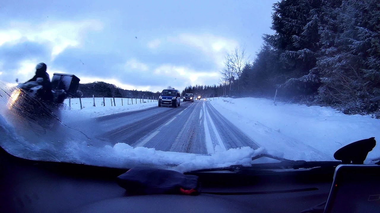 Vendredi 11 décembre Hivernale route Gelée millevache