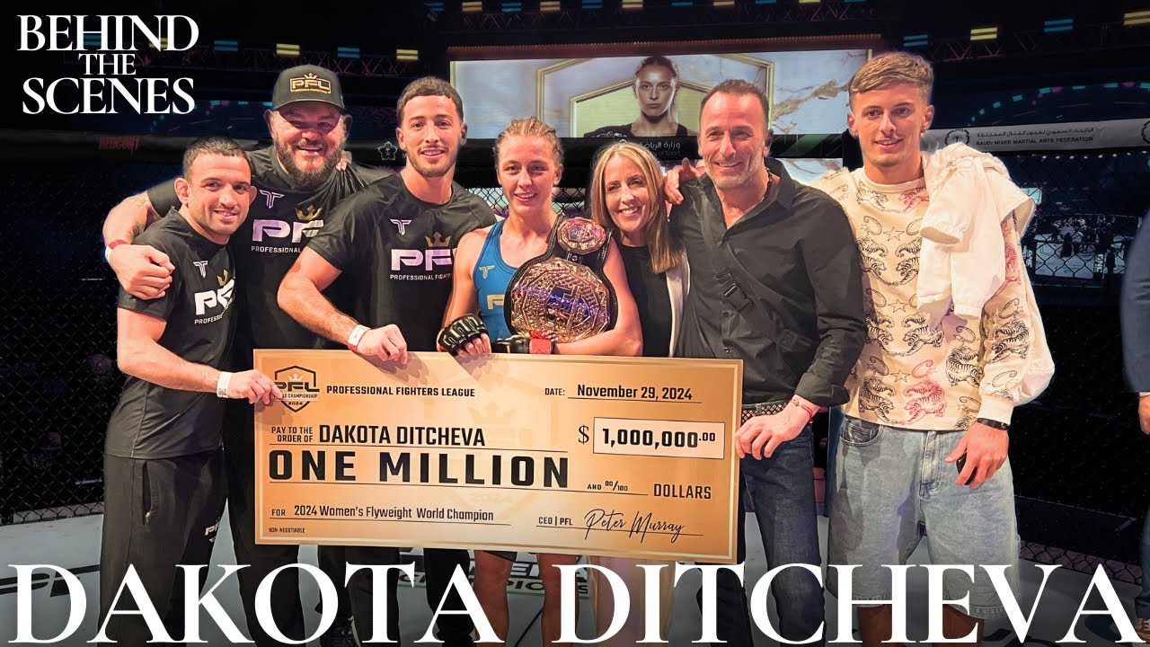ДАКОТА ДИТЧЕВА || $1 000 000 PFL Fight Week || ​⁠@dakotaditchevaa #bts