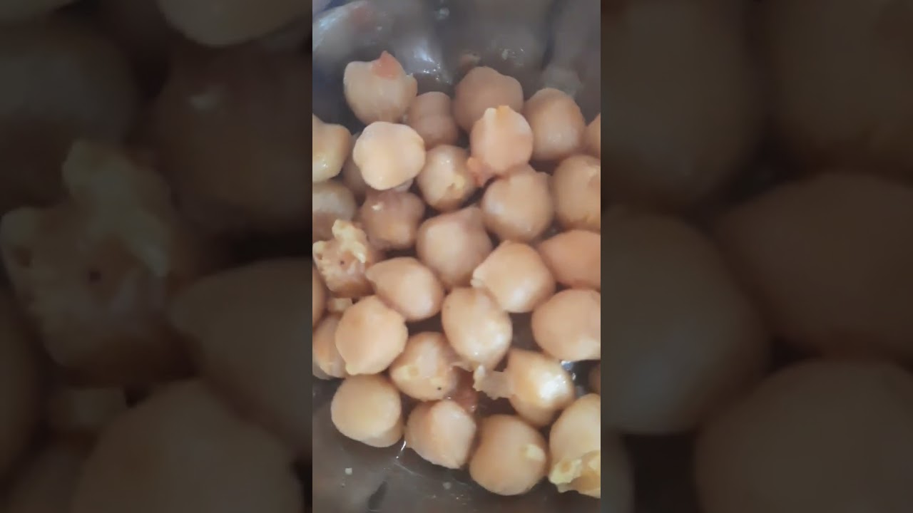 Boiled Chickpeas For Weight Gain Of Babies Or Kids | Chickpea Puree | White Chne