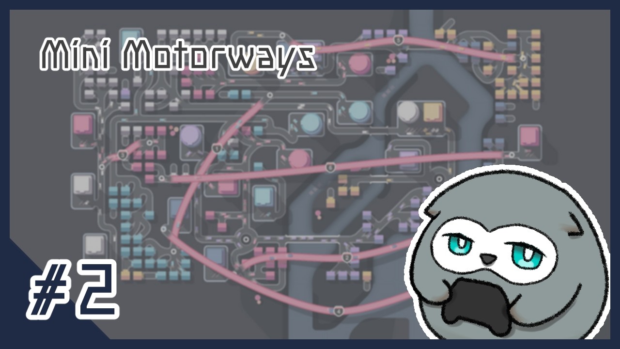 【作業用BGM】夜な夜な東京を交通整備 ＃2│Mini Motorways