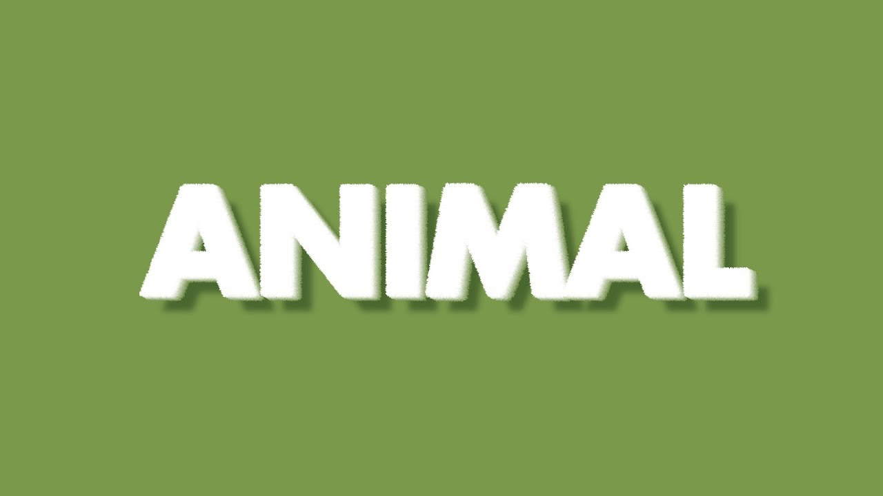 Type Fur Effect In Adobe Illustrator CC