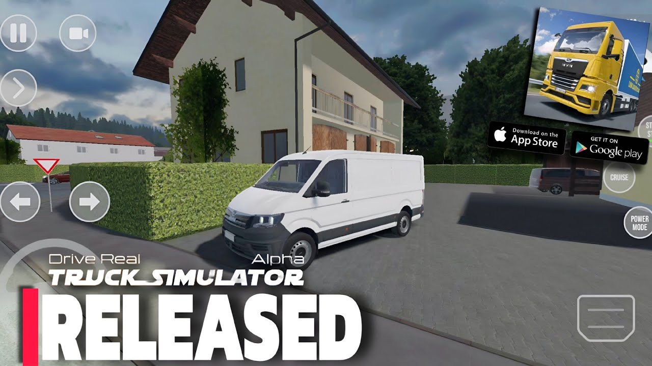 FINALLY DRIVE REAL TRUCK SIMULATOR  RELEASED 🔥🤩 | DOWNLOAD | GAMEPLAY | PART -1 | ANDROID, IOS
