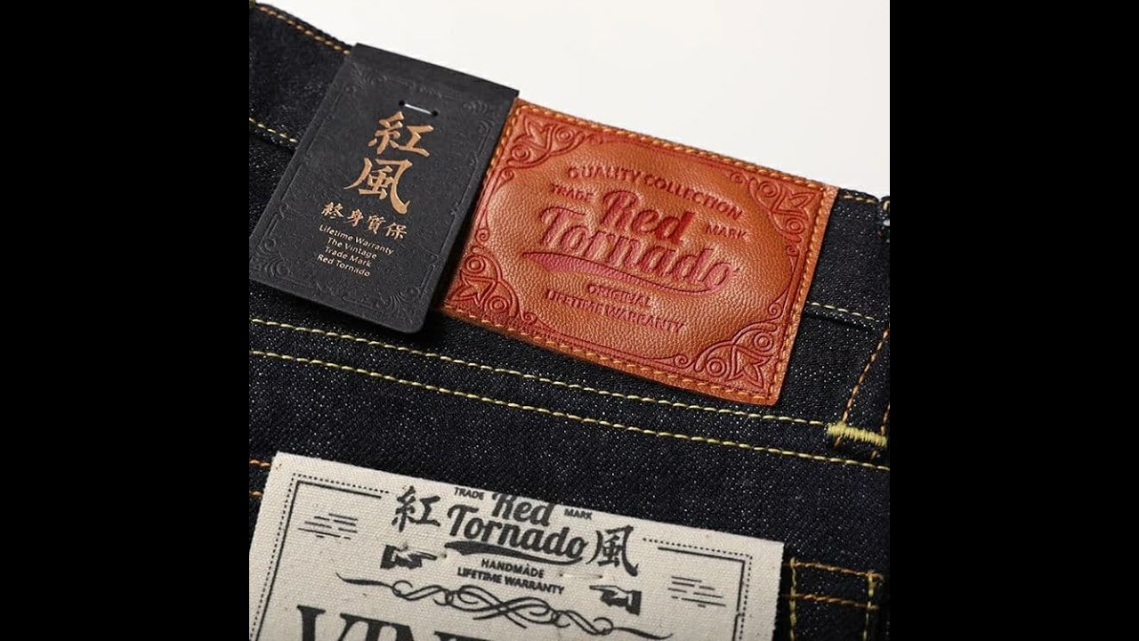 Джинсы с AliExpress Red Tornado Raw denim SD107-0001